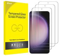 JETech Pellicola Protettiva per Samsung Galaxy S23 Plus 5G 6,6 Pollici, Vetro Temperato Film, Compatibile ID Impronte Digitali, HD Chiaro, Pacco da 3