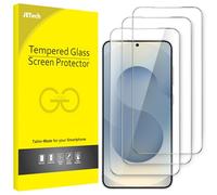 JETech Pellicola Protettiva per Samsung Galaxy S25 5G, Vetro Temperato Film, Compatibile ID Impronte Digitali, HD Chiaro, Pacco da 3