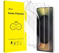 JETech Pellicola Protettiva per Samsung Galaxy S25 Ultra 5G, Flessibile TPU Film, Compatibile ID Impronte Digitali, Installazione Facile, HD Chiaro, Pacco da 3