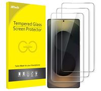 JETech Pellicola Protettiva per Samsung Galaxy S25 Ultra 5G, Vetro Temperato Film, Compatibile ID Impronte Digitali, HD Chiaro, Pacco da 3