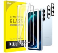 JETech Pellicola Protettiva per Samsung Galaxy S26 con Pellicola Lenti della Fotocamera, 9H Vetro Temperato Film, Compatibile con ID Impronta, HD Chiaro, Pacco da 2 Ciascuno