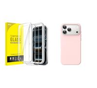 JETech per iPhone 18 Pro Max Pellicola Protettiva & Cover in Silicone Pacchetto