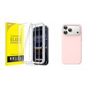 JETech per iPhone 18 Pro Pellicola Protettiva & Cover in Silicone Pacchetto