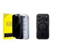 JETech per iPhone 18 Pro Pellicola Protettiva Privacy & Cover Magnetica Opaca Pacchetto