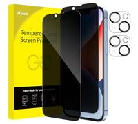 JETech Privacy Pellicola Protettiva Copertura Totale per iPhone 14 Plus 6,7 Pollici con Protezione Obiettivo Fotocamera, Completa Vetro Temperato Film Anti-Spy, Pacco da 2 Ciascuno
