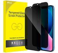 JETech Privacy Pellicola Protettiva Copertura Totale per iPhone 16e 2025, iPhone 13/13 Pro 6,1 Pollici, Completa Vetro Temperato Film Anti-Spy, Compatibile con Cover, Pacco da 2