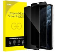 JETech Privacy Pellicola Protettiva per iPhone 11 Pro Max/XS Max 6,5 Pollici, Copertura Totale Vetro Temperato Completa Film AntiSpy, Compatibile con Cover, Pacco da 2