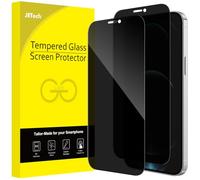 JETech Privacy Pellicola Protettiva per iPhone 12 Pro Max 6,7 Pollici, Copertura Totale Vetro Temperato Completa Film AntiSpy, Compatibile con Cover, Pacco da 2