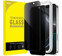 JETech Privacy Pellicola Protettiva per iPhone 16 Pro 6,3 Pollici Anti Spy Vetro