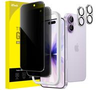 JETech Privacy Pellicola Protettiva per iPhone 17 6,3 Pollici con Protezione per