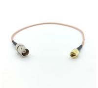 Jetfon Cavo Coassiale RG-316 SMA (M) a BNC (F) 25cm