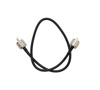 Jetfon Cavo Coassiale RG-58 50cm con 2 Connettori PL-259