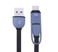 Jetfon Cavo USB 2 IN 1 con adattatore USB C e Micro USB