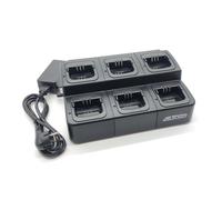 Jetfon multi M-1400 Caricatore multiplo per 6 walkie-talkie Motorola DP1400/CP040 o relative batterie