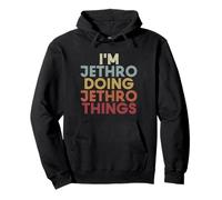 Jethro Name Jethro Personalized Name First Given Felpa con Cappuccio