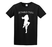 Jethro Tull Logo Rock Men's T-Shirt Casual Tee Summer Fashion Tops Clothing Black M