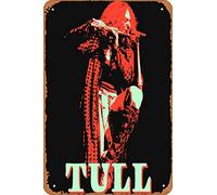 Jethro tull Poster retrò metallo latta vintage cartello 30,5 x 20,3 cm casa bar uomo grotta decorazione da parete