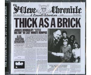 Jethro Tull - Thick As A Brick - Cd (steven wilson mix)