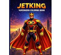 JETKING - SUPERHERO COLORING BOOK