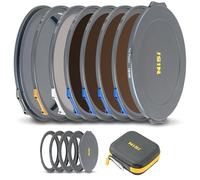 JetMag Pro - Kit cinema, 82 mm | Incluso filtro Megnet FS ND4, ND8, ND16, ND64, True Color CPL, Black Mist 1/8, 67 mm, 72 mm, 77 mm, 82 mm anello adattatore