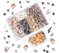 JETOP Stelle Marine e Conchiglie Decorative Piccole, 110 Conchiglie e Stelle Marine Naturali Conchiglia Mare Stelle Marine Ecorative Come Decorazioni Estive Decorazioni Marine per Festa Tema Mare