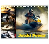 Jetski Power (Wandkalender 2026 DIN A4 quer), CALVENDO Monatskalender: Der wilde Ritt mit dem Jetski über das Wasser, ein Funsport der besonderen Art.