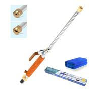 Jetson idropulitrice ad alta pressione, idropulitrice Jetsono 2 in 1, ugello a getto 2 in 1, idropulitrice ad alta pressione senza fili, tubo da giardino in pistola ad acqua a pressione (arancione)