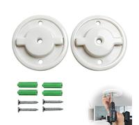 Jetstream 2 Set staffa da parete per telecamera 56mm, base di montaggio a parete per telecamera intelligente, compatibili con telecamere con base della stessa dimensione di TP-LINK, IPC40A, IPC42, ecc