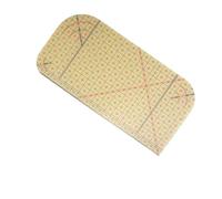 Jetstream Righello da stiro resistente al calore, 10×20 cm Righello da stiro universale, modello da stiro resistente al calore, adatto per stirare, applicare, misurare, fai da te, portatile