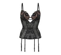 JETTE Corsetto nudo / nero Donna JETTE 75xA