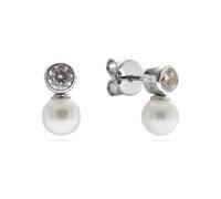 JETTE Orecchini da donna in argento 925 riciclato 2 madreperla 32030841