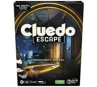 Jeu d enquête Hasbro Gaming Cluedo Escape Midnight Hotel