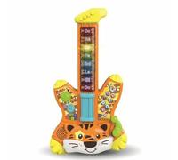VTech – Strumento musicale di risveglio Chitarra elettrica Tigre Jungle Rock Multicolore 537805