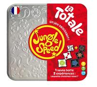Asmodee - JUNGLE SPEED: La Totale - Gioco di Carte e Atmosfera per Adulti e Bambini dai 7 anni - Gioco di Società di Velocità e Osservazione - Scatola di Metallo - 2-10 Giocatori - 15 min - In