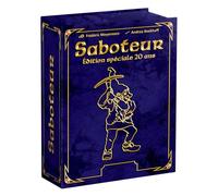 GIGAMIC - Saboteur - Il famoso gioco con ruoli nascosti - Gioco Bluff - Formato edizione Anniversario