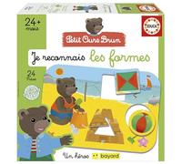 Jeu d'apprentissage - EDUCA - Je Reconnais Les Formes - Petit ours brun