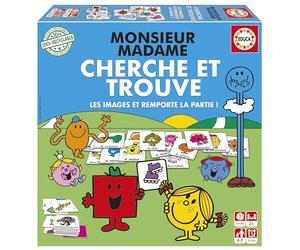 Jeu d'apprentissage - EDUCA - Monsieur Madame - Cherche Et Trouve