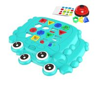 Jeu D'association De Formes, Jouets D'apprentissage Des Formes Pour Tout-petits - Jouets De Développement Pour Avec Cloche Et Cartes - Jeu De Table Interactif Parent-enfant, Activités