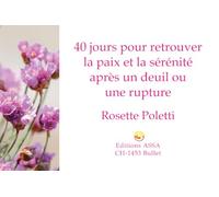 Jeu de 40 Cartes Après un Deuil Ou une Rupture, avec Aromatherapie