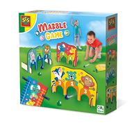 SES Creative- Gioco delle biglie-Tavole ad Arco in Legno, Colore Bianco, 02301