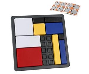 Jeu De Casse-Tête - Logique, ABS 13,5cm | Jeu De Réflexion Avec 88 Défis Et 4 NiveauxDe Difficulté With Résolution E Problèmes, Maison, École, Bureau, Voyage, Camping, Pique-nique | Adultes