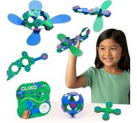 Clixo Itsy verde e blu - set magnetico flessibile 18 pezzi