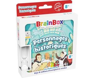 Jeu de culture générale Asmodee BrainBox Pocket Personnages Historiques