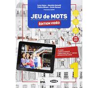 Jeu de mots. Livre de l'eleve et cahier. Per la Scuola media. Con audio formato MP3. Con e-book. Con espansione online. Con 2 libri: Grammaire pour ... cartes. Con DVD-ROM [Lingua francese]: Vol. 1