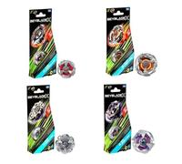 Hasbro beyblade x, booster single top, assortimento di trottole beyblade, inclusa 1 trottola beyblade x