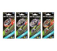 Hasbro beyblade x, booster single top, assortimento di trottole beyblade, inclusa 1 trottola beyblade x