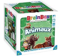 Jeu de société - BrainBox - Animaux - Jeu d'observation et de mémoire - 1 joueur ou plus - 8 ans et +
