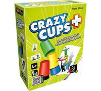 Gigamic - Gioco di riflesso-Crazy Cups Plus, 6 anni a 99 anni, AMHCP, blu, giallo