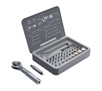 Jeu De Tournevis Aimanté À Cliquet - Kit de 40 Tournevis Magnétiques, Kit D' De Démarrage Multifonction | pour Réparation Mécanique Électronique Construction Menuiserie Plomberie Maiso