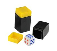 Jeu de tours de dés - Dés magiques pour illusionnistes | Accessori de magie pour spectacles, tours de dés classiques, jeu de dés magique amusant pour débutants et professionnels, idéal pour scènes,